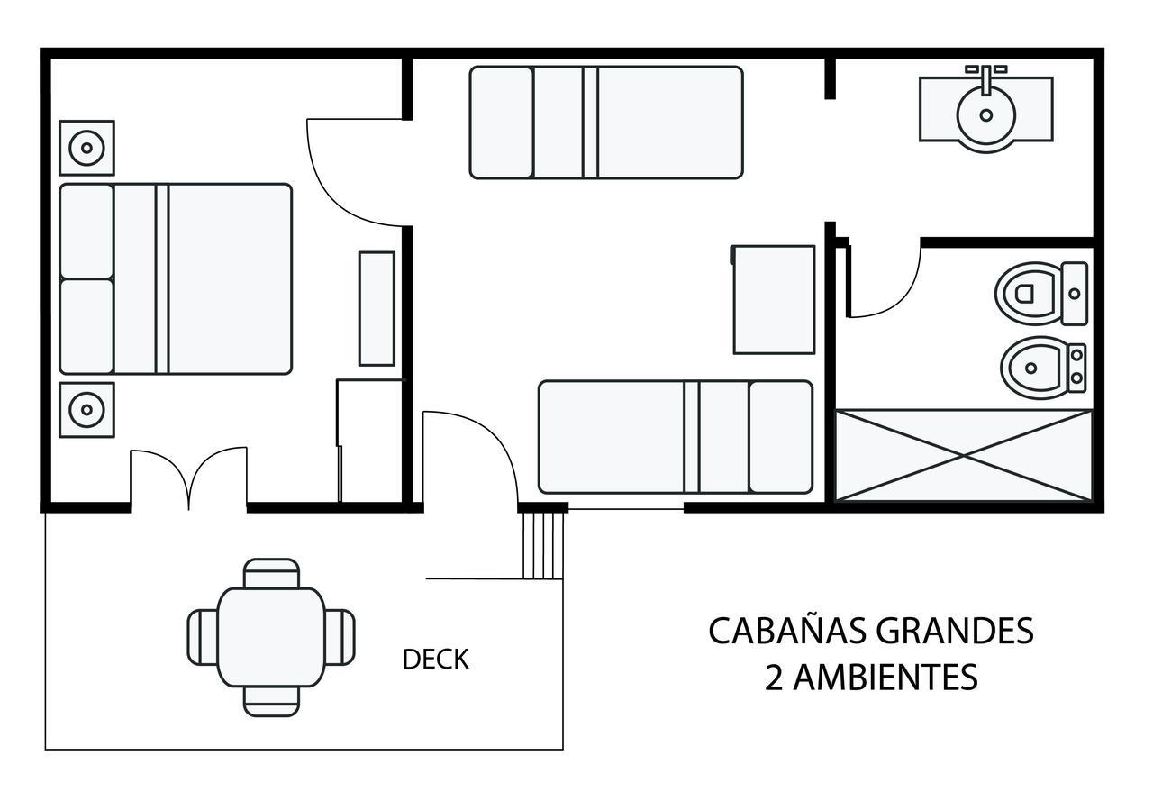 Cabanas Paseo Del Yacaratia Porto Iguaçu Exterior foto