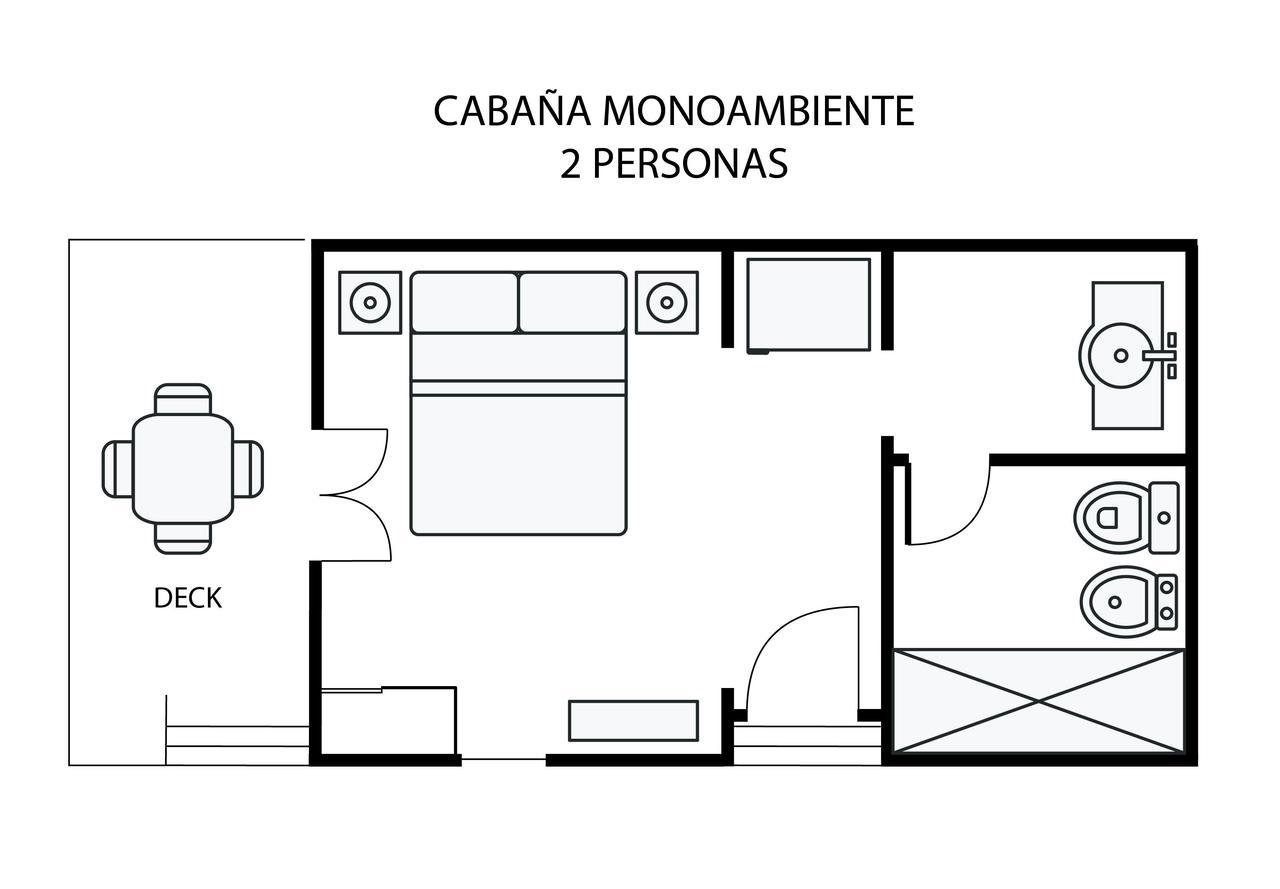 Cabanas Paseo Del Yacaratia Porto Iguaçu Exterior foto